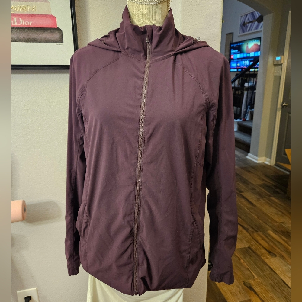 Lululemon | Size 6 | Women’s Full Zip Hooded Jacket Eggplant Purple